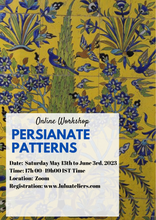 Load image into Gallery viewer, Persianate Patterns (RECORDED)
