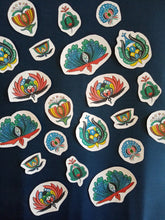 Load image into Gallery viewer, *Limited Edition* Hand Drawn Hungarian Floral Stickers
